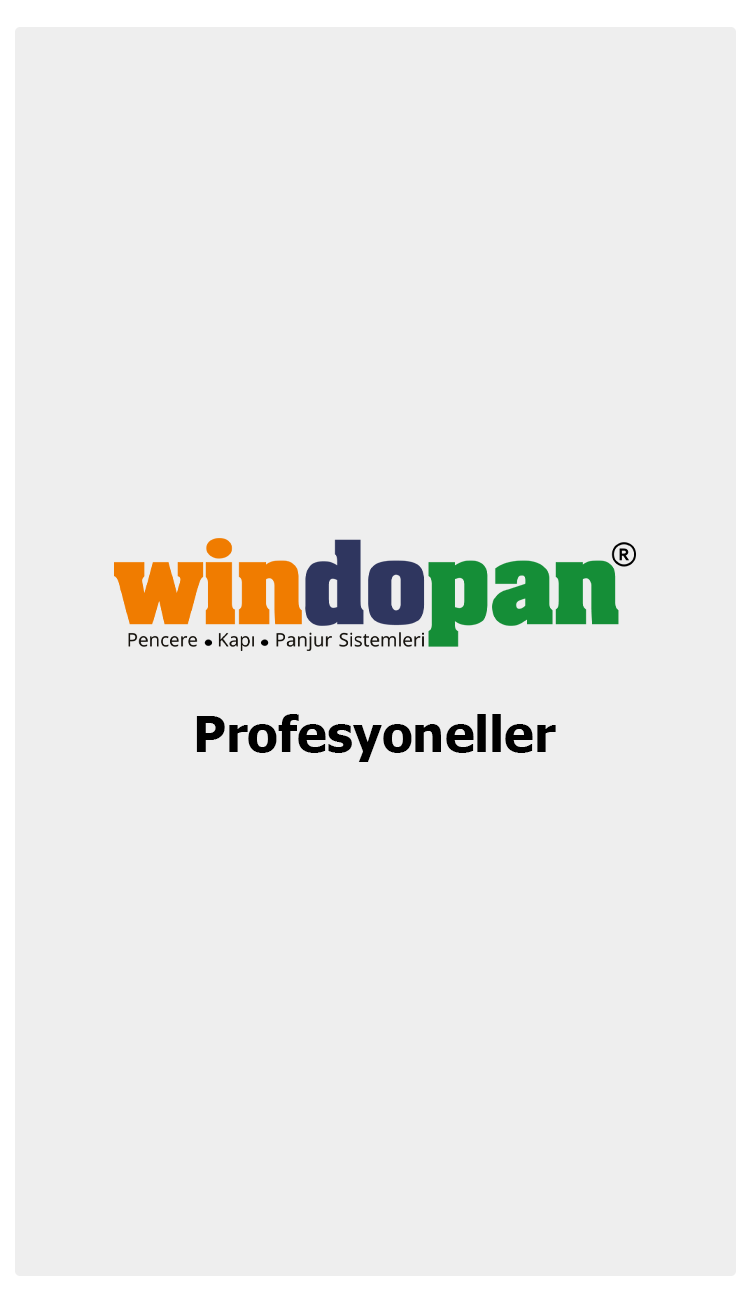 Windopan, Profesyoneller