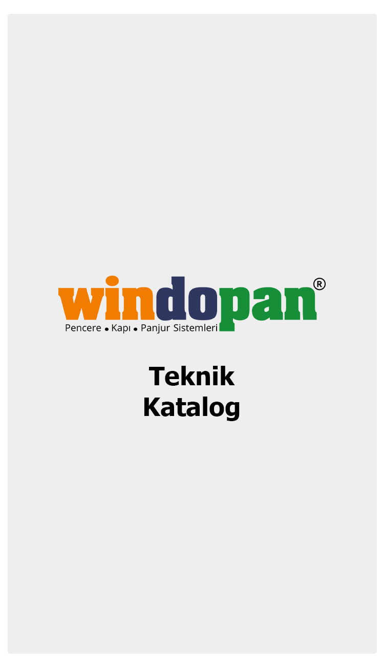 Windopan, Teknik Katalog